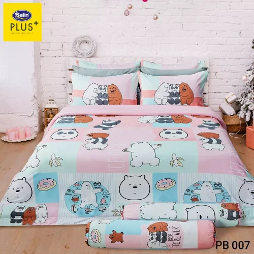 Satin Plus ชุดผ้าปูที่นอน รหัส PB007
