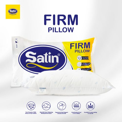 Satin หมอนหนุน รุ่น Firm ขนาด 19” x 29”  ของแท้ 100% ผลิตใหม่ล่าสุด