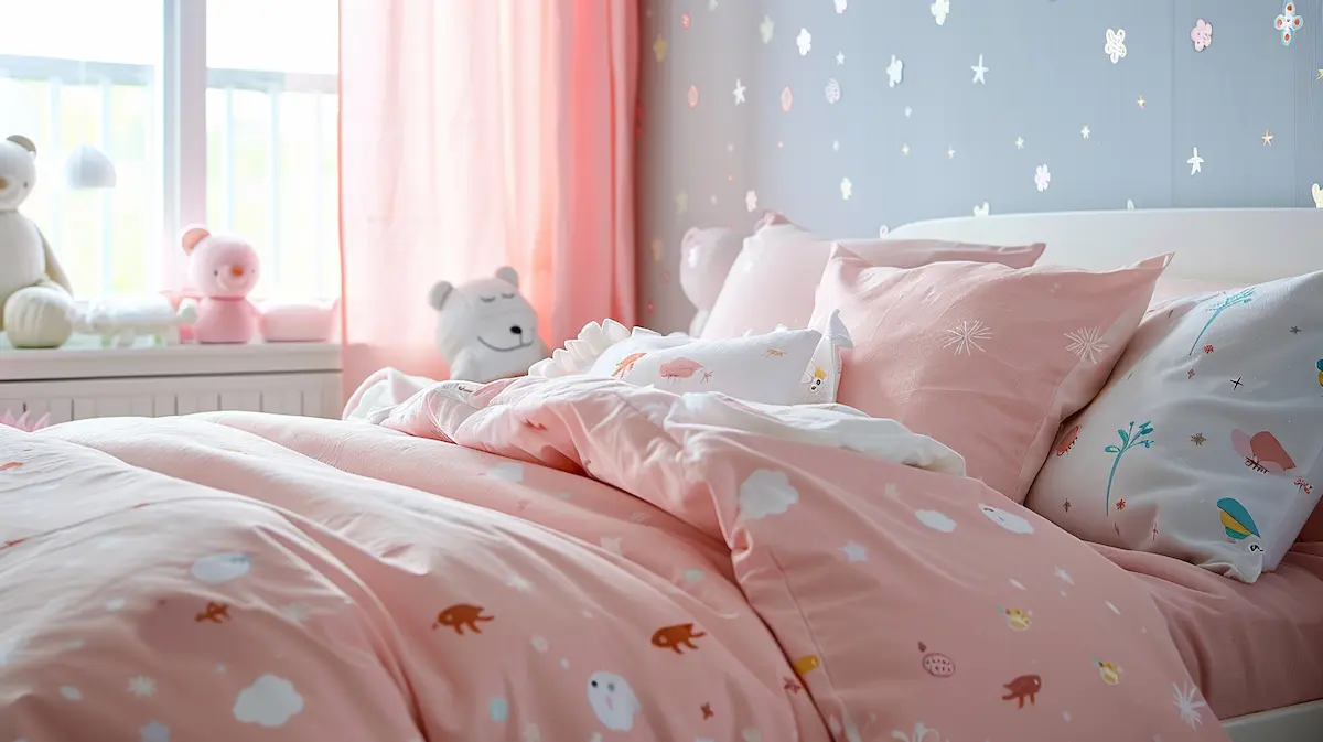 ผ้าปูที่นอนลายการ์ตูน satinbed